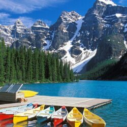 Download Moraine Lake Alberta Wallpapers – Travel HD Wallpapers
