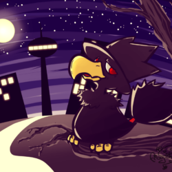 Murkrow by Frog