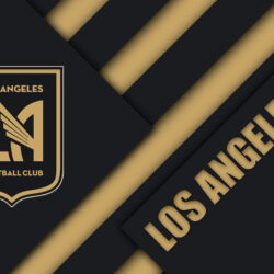 Soccer, Los Angeles FC, MLS, Logo wallpapers and backgrounds