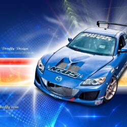 HD Wallpaper: Mazda RX 8 R by Dooffy Design by Dooffy