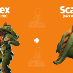 Coming soon: Rex outfit + Scaly back bling