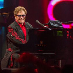 ELTON JOHN rock pop glam classic piano concert wallpapers