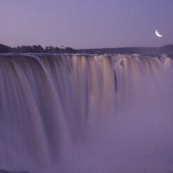 Waterfalls: Victoria Zimbabwe Falls Beautiful 3d Nature Wallpapers