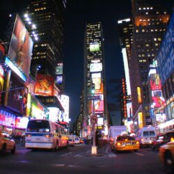 Pix For > Times Square Wallpapers At Night