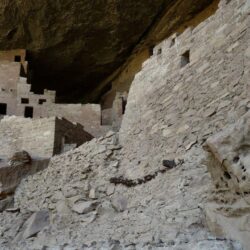 Ancient: Cliff Palace Mesa Verde Wide Sceen Photography USA Native