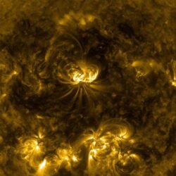 Space: Sun Psychedelic Solar Star Fire Flare Space Storm