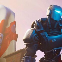 Fortnite: Leaked Week 8 Hunting Party screen features the A.I.M skin