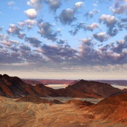 Desert view namibia africa wallpapers