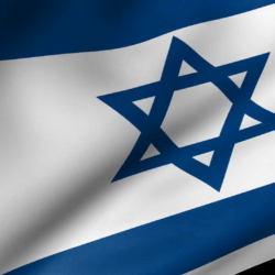 Israel Flag Waving Motion Backgrounds