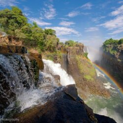 nature rainbow waterfall victoria south africa zambia and zimbabwe