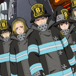 Fire Force Characters Special Fire Force Company 8 4K