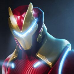 Fortnite X Marvel Iron Man, HD Superheroes, 4k Wallpapers, Image
