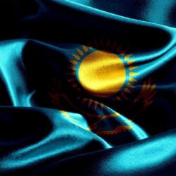 Flag Of Kazakhstan By SuperSayenZ by SuperSayenZ