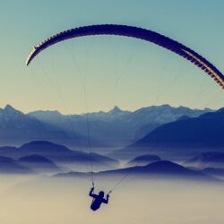 Top HDQ Paragliding Image, Wallpapers