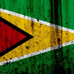 Download wallpapers Guyana flag, 4к, grunge, South America, flag of