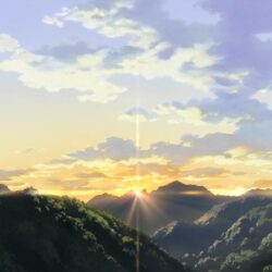 Wolf Children Scenery