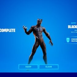 Black Panther Fortnite wallpapers