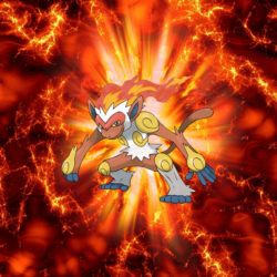 392 Fire Pokeball Infernape Goukazaru 43 Monferno