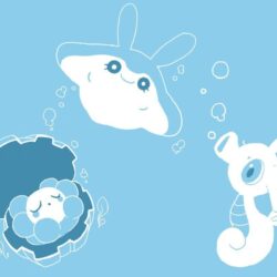 Clampearl, Mantyke, Horsea