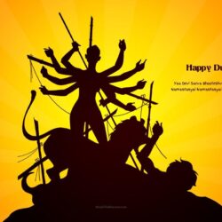 Happy Durga Puja 2016 HD Wallpapers with Quote , Download free