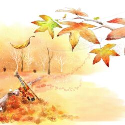 Cello in the fall wallpapers #