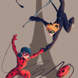 Miraculous: Tales of Ladybug and Cat Noir by sabcin