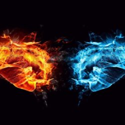 Fire And Ice Full HD Wallpapers and Backgrounds