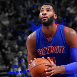 Download wallpapers Andre Drummond, 4k, basketball players, NBA