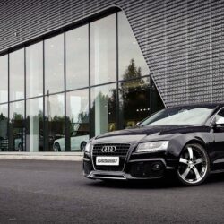 Audi RS5 Black HD Wallpaper, Backgrounds Image