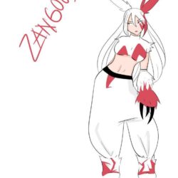 Human Zangoose by TheWickedDreamer