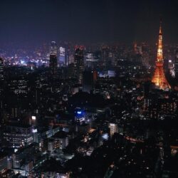 Download Tokyo at night desktop PC and Mac wallpapers