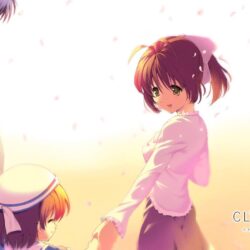 Wallpapers : illustration, anime, Clannad, Tomoya Okazaki, Ushio