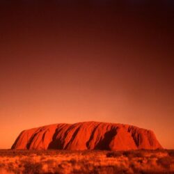 Uluru Tag wallpapers: Ayres Rock Australia Desert Mountain Formation