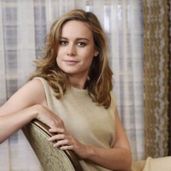 Download Wallpapers Brie larson, Actress, Blonde, Dress