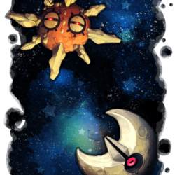 Solrock + Lunatone by Stormful.deviantart on @deviantART