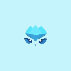 Glaceon Minimalist Wallpapers by Radon220