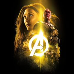Wallpapers Avengers: Infinity War, Don Cheadle, Paul Bettany