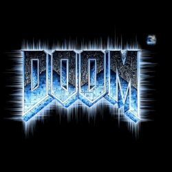 Doom 3 Ice Logo wallpapers