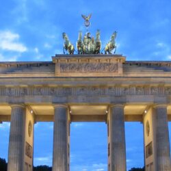 Full HD Wallpapers brandenburg gate historic monument berlin, Desktop