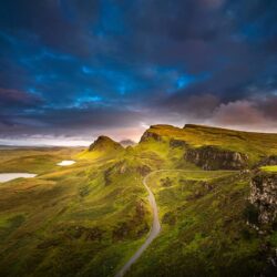 Picture Scotland Isle of Skye Inner Hebrides Nature Mountains