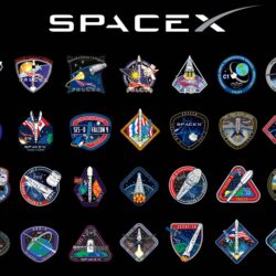 SpaceX Mission Patch 16:9 Wallpapers : spacex