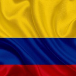 Bandera colombiana, Colombia, América del Sur, la seda, la bandera