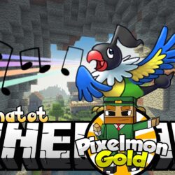 Minecraft Pixelmon Gold ‘Wild Chatot’