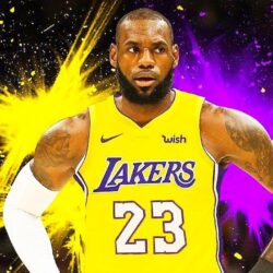 Nike LeBron James LA Lakers
