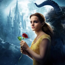 Wallpapers Beauty and the Beast, Belle, Emma Watson, 4K, 8K, 2017
