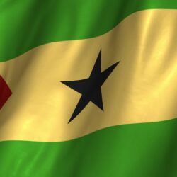 Video: São Tomé and Príncipe Waving Flag ~
