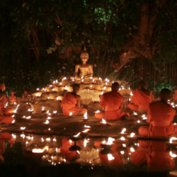 Magha puja day is the important incidents Buddhist day. Buddhist