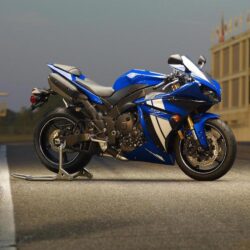 Wallpapers blue, motorcycle, yamaha, bike, blue, Yamaha, supersport