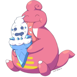 Lickilicky Used Lick! by Twin