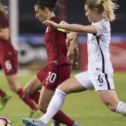 Amandine Henry and France win the SheBelieves Cup